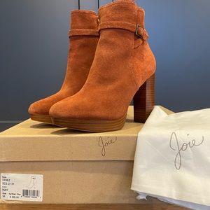 Joie Denez Boots Rust Size 6